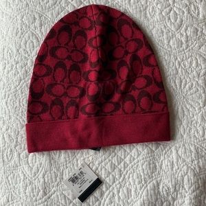 NWT Coach Beanie Hat